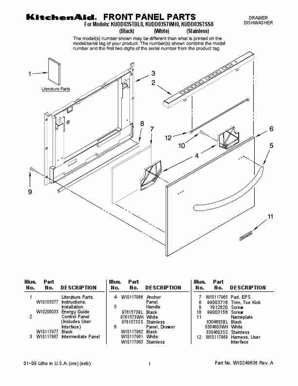 KitchenAid Dishwasher KUDD03STBL0-page_pdf